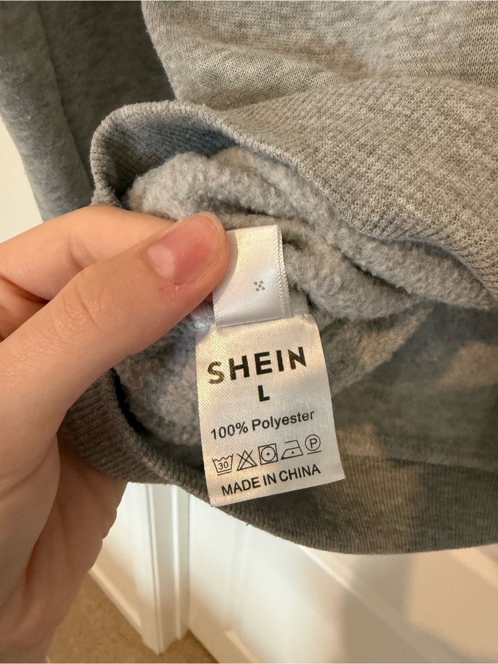 Make Heaven Crowded Grey Crewneck Sweatshirt - Picture 4 of 4
